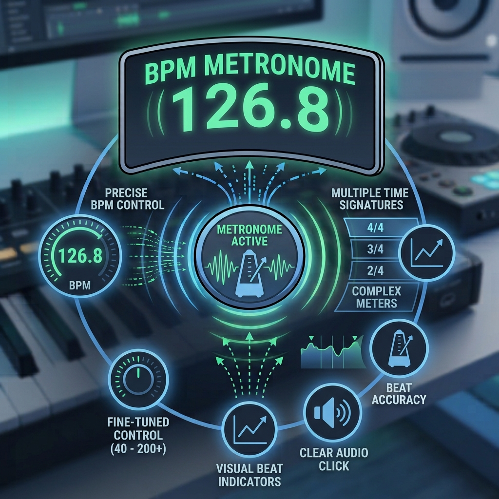 BPM Metronome – Free Online Beat Trainer & Tempo Tool 2 Online BPM Metronome