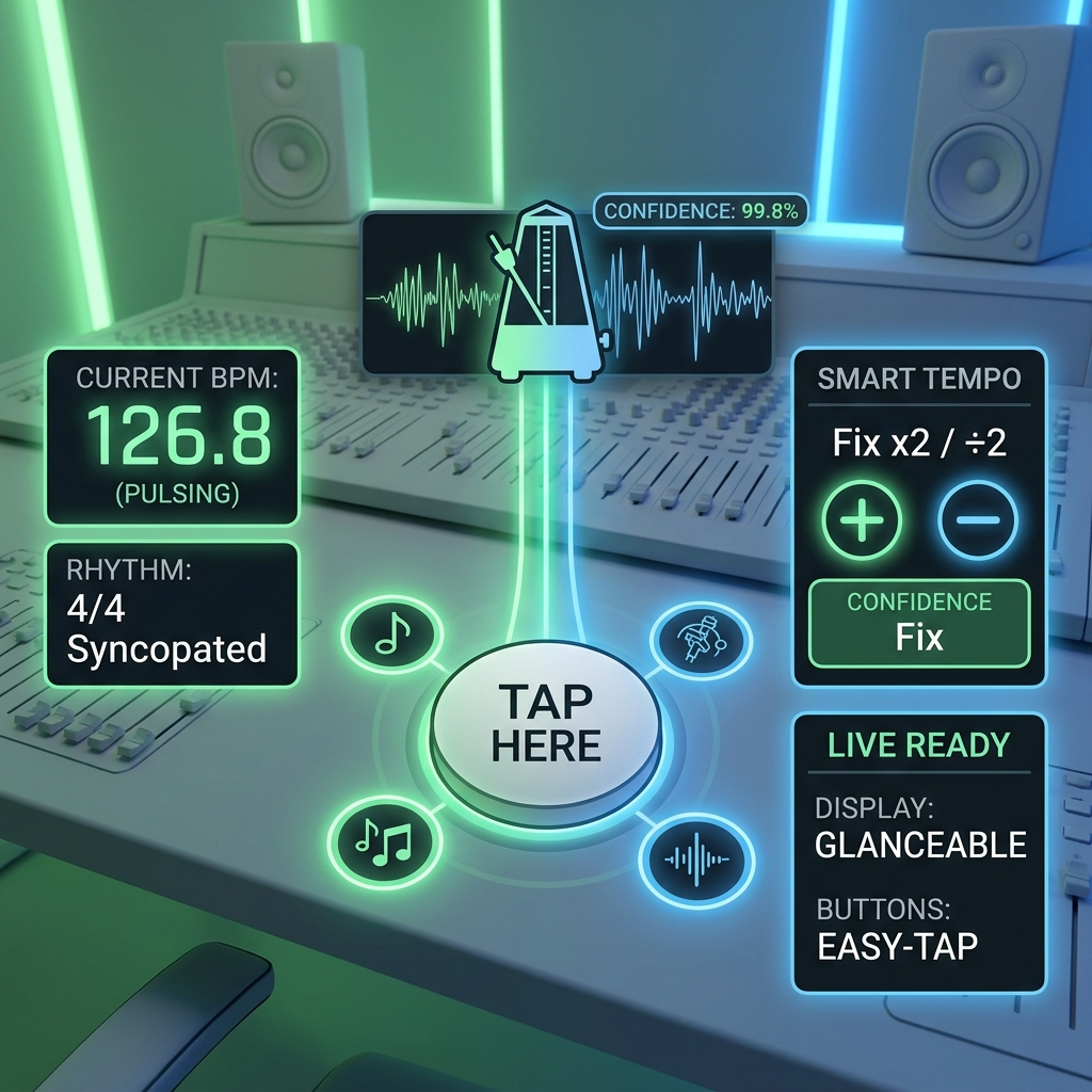 Tap Tempo – Free Online BPM Counter & Rhythm Analyzer 2 what is tap tempo